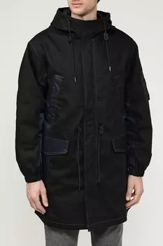Куртка утепленная с капюшоном Desigual