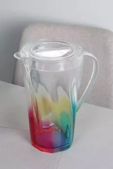 Кувшин пластиковый с принтом Multicolor Ms COINCASA