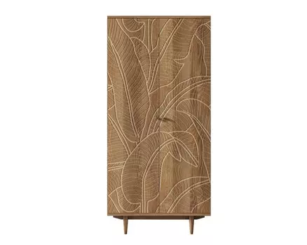 Шкаф boho new джангл (etg-home) коричневый 80x170x50 см.