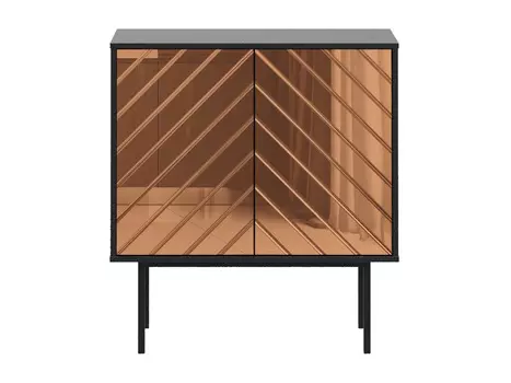 Шкаф boho (ogogo) коричневый 84x90x40 см.