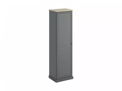 Шкаф caprio (ogogo) серый 61x214x46 см.