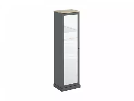 Шкаф caprio (ogogo) серый 62x214x46 см.