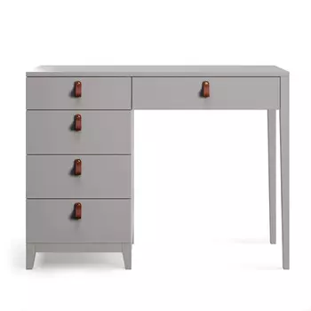 Рабочий стол jagger (the idea) серый 100x75x50 см.