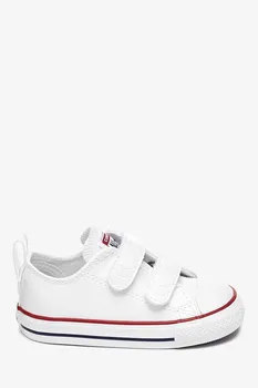 Детские кожаные кроссовки Chuck Ox 2V Converse, белый