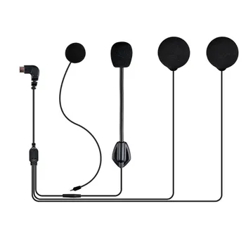 Динамик Fodsports с микрофоном для FX6 FX-S FX6S мотоциклетный шлем, домофонная Bluetooth-гарнитура, микро5-контактный интерфейс