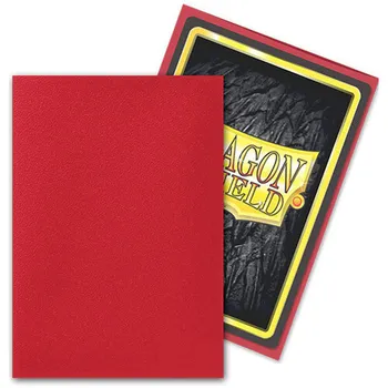 Коробка для хранения настольных игр Dragon Shield Matte Japanese Size- Ruby (60)