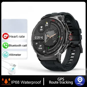 Новые 1,85-дюймовые ультра HD смарт-часы GPS трек Bluetooth вызов 710 мАч большой аккумулятор спорт фитнес