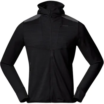Мужская куртка с капюшоном Rabot Active Mid Mid Bergans, черный