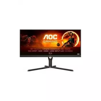 Монитор AOC 34" Gaming U34G3XM/EU черный/красный