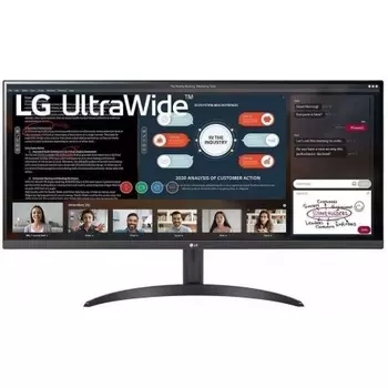 Монитор LG 34" UltraWide 34WP500-B черный (34WP500-B.ARUZ)