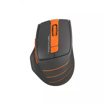Мышь A4Tech Fstyler FG30 серый/оранжевый