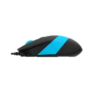 Мышь A4Tech Fstyler FM10 черный/синий USB (4but)