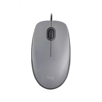 Мышь Logitech M110 Silent Mid Gray (910-005502)