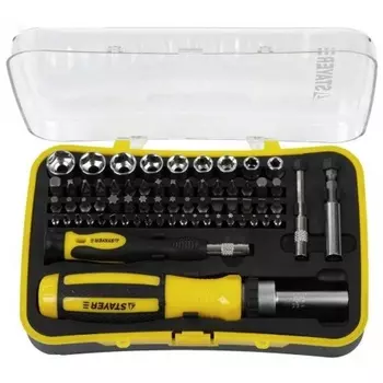 Набор бит и торцевых головок Stayer Master 25310-H65 (65 предметов)