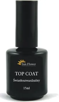 Мл - верхнее покрытие, отверждаемое под воздействием ультрафиолета Top Coat UV 15, SUNFLOWER