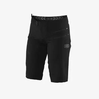 Велошорты женские 100% Airmatic Womens Shorts, черный 2019
