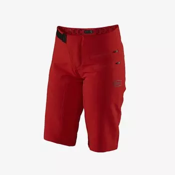 Велошорты женские 100% Airmatic Womens Shorts, красный 2019