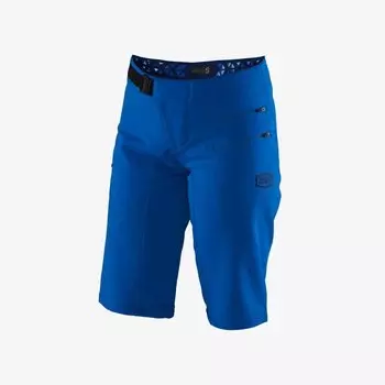 Велошорты женские 100% Airmatic Womens Shorts, синий 2019