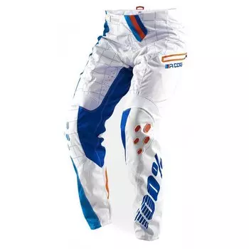 Велоштаны 100% R-Core DH Pants, белый 2018
