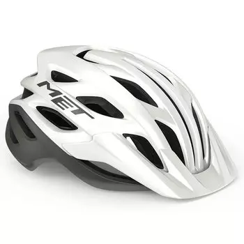 Велошлем Met Veleno,White/Grey, 2024, 3HM138CE00LBI1 (Цвет White/Grey, размер M)