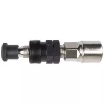 Съемник каретки-картриджа M-WAVE, 3 в 1, под квадрат, Shimano Octalink и ISIS, сталь, серебристо-черный, 5-880555