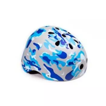 Велошлем TRIX, подростковый, голубой, HT-D002 BLUE - S
