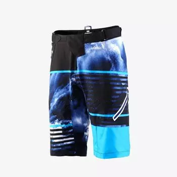 Велошорты 100% Airmatic Dusted Short w/liner, синий (2018)