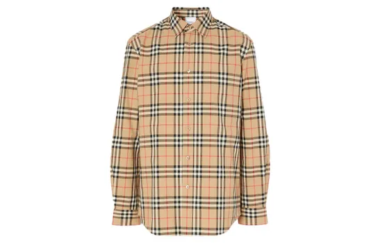 Мужская рубашка Burberry, цвет Brown