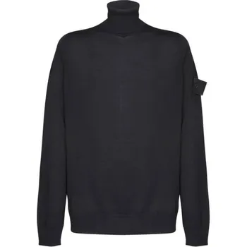 Свитер мужской черный Stone Island, черный
