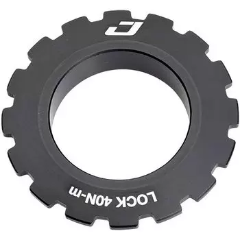Локринг дискового ротора JAGWIRE CenterLock, внешний, ось 15-20 мм, блистер, чёрный, DCF002