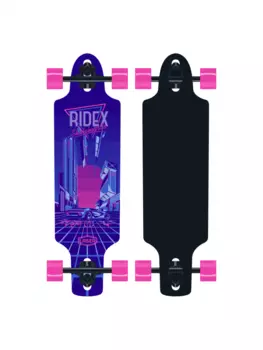 Лонгборд RIDEX Laser 32"X8.75", дерево, ABEC-5 Carbon, SX18573