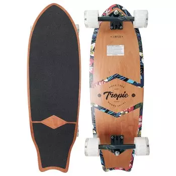 Лонгборд Tempish Tropic T, 78х23, 2022, черный, 106001054