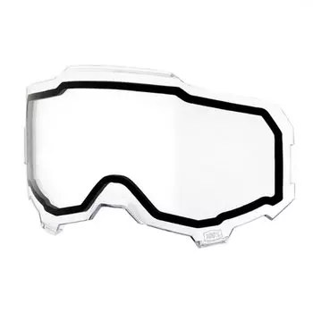 Линза велосипедная 100% Armega Lens Dual Pane Clear, 59051-00001