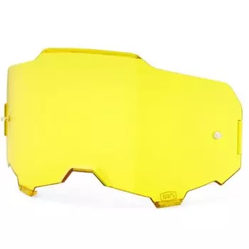 Линза велосипедная 100% Armega Lens, Yellow, 59049-00006