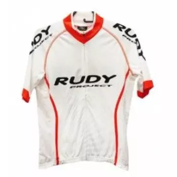 Майка Rudy Project Race PRO, короткий рукав, бело-красный, RP10