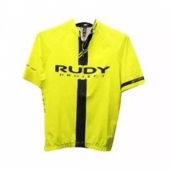 Майка Rudy Project Racemaster Pro, короткий рукав, жёлтый fluo, RW10