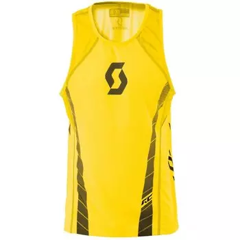 Майка SCOTT RC RUN, без рукава, желтый, 242621-2655