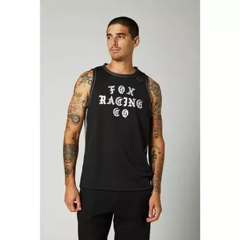 Майка велосипедная Fox Top Coat Bball Tank, Black, 2021 (Размер: 2X)