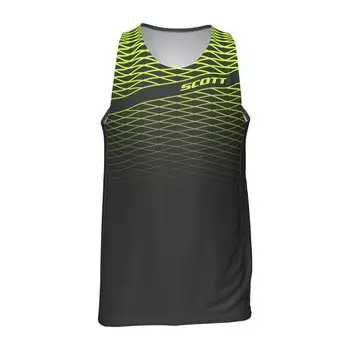 Майка велосипедная SCOTT RC Run black/yellow, 2019, 270160-1040