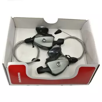 Манетка SRAM Via GT Trigger Set 2x10 Falcon, левая, серая, 00.7018.015.000