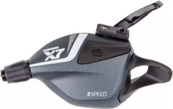 Манетка велосипедная Front Sram X.7 Trigger, 3 скорости, Storm, серый, 00.7018.070.004