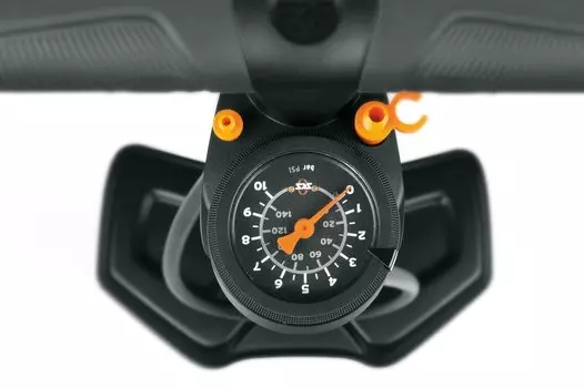 Манометр SKS, для AIRWORX 10.0, черный, 11620