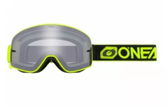 Маска O'neal B-50 Goggle FORCE black/neon yellow - silver mirror, 6020-105