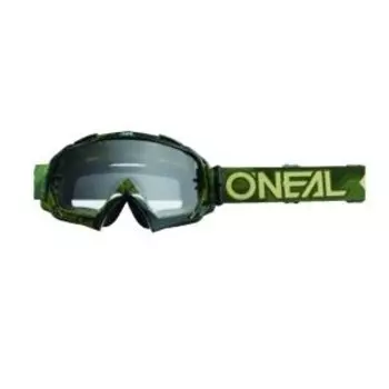 Маска ONeal B-10 Goggle CAMO V.22 military green - clear, 6024-605