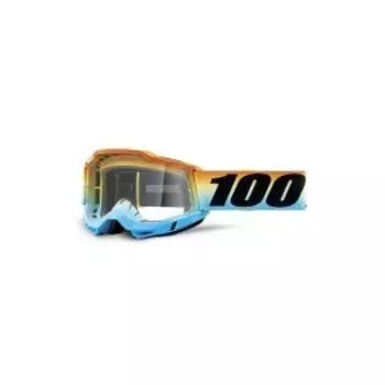 Веломаска подростковая 100% Accuri 2 Youth Goggle, Sunset / Clear Lens, 50320-101-03