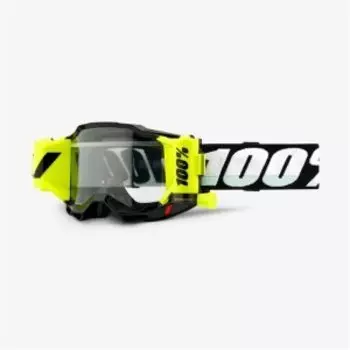 Веломаска 100% Accuri 2 Forecast Goggle, Black/Clear Lens, 50221-901-01