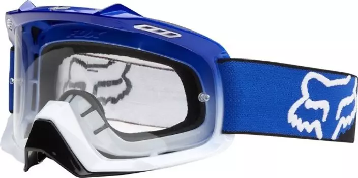 Маска велосипедная Fox Air Space Blue White Fade Clear, 06333-907-OS