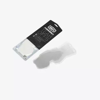Линзы отрывные 100% Armega Standart Tear Offs, прозрачные, 20шт, 51015-010-02