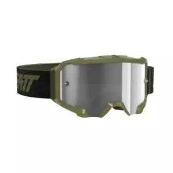 Маска велосипедная Leatt Velocity 4.5 Forest/Light Grey, 8020001120
