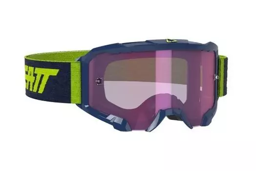Маска велосипедная Leatt Velocity 4.5 Iriz Ink/Purple, 8020001105